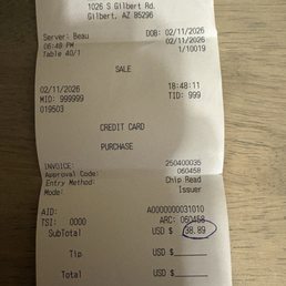 Military Discount Never Received