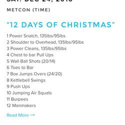 NorCal CrossFit Cabo - Por qué en Navidad también se entrena.