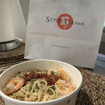 Seven Grams - Garlic Butter Shrimp Noodle - Chinese Near Me - Rancho Cucamonga, California Seven Grams - Garlic Butter Shrimp Noodle - Chinese Near Me - Rancho Cucamonga, California