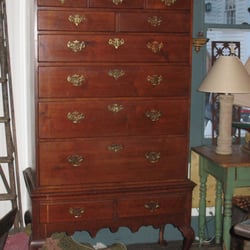 Epilogues - a late 18th century Pennsylvania High-boy, all original --- we have nice selection of period pieces in the shop!