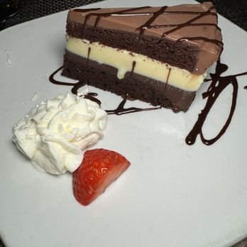 Alberto's Ristorante - Layers of dark chocolate, white and milk chocolate. $11 homemade - Italian Near Me - Hyannis, Massachusetts