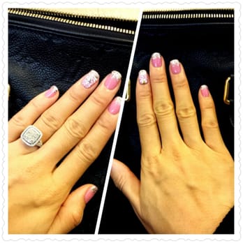 Season Spa - Glitter gel manicure with design - Massage Near Me - New York, New York Season Spa - Glitter gel manicure with design - Massage Near Me - New York, New York