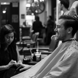 Downtown Mens Grooming - John Allan's Downtown offers clients grooming and relaxation in an old fashioned speakeasy style setting.
