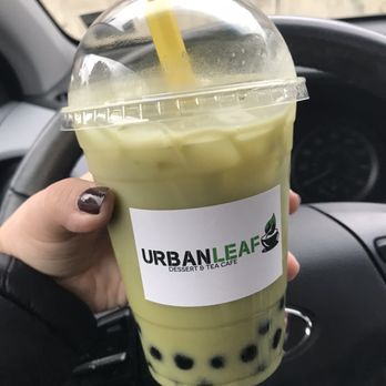 Urban Leaf Cafe - Matcha bubble tea - Desserts Near Me - Nutley, New Jersey