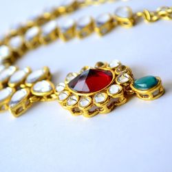 Bollywood Wardrobe - Kundan Necklace