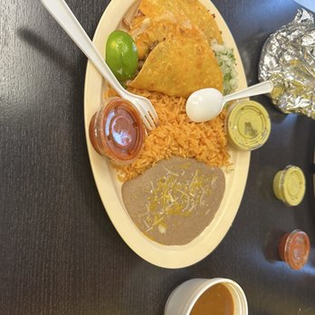 Los Tacos Del Rey - 3 Birria Tacos combination. It was a lot of food, but every bit was good. - Tacos Near Me - Albuquerque, New Mexico Los Tacos Del Rey - 3 Birria Tacos combination. It was a lot of food, but every bit was good. - Tacos Near Me - Albuquerque, New Mexico