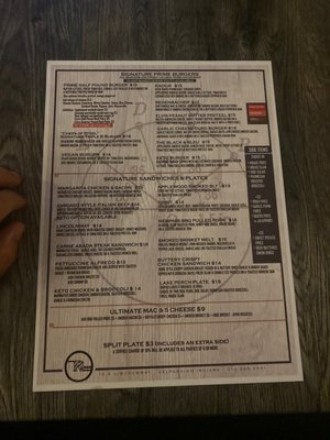 Menu photo 3 Radius Valparaiso, IN