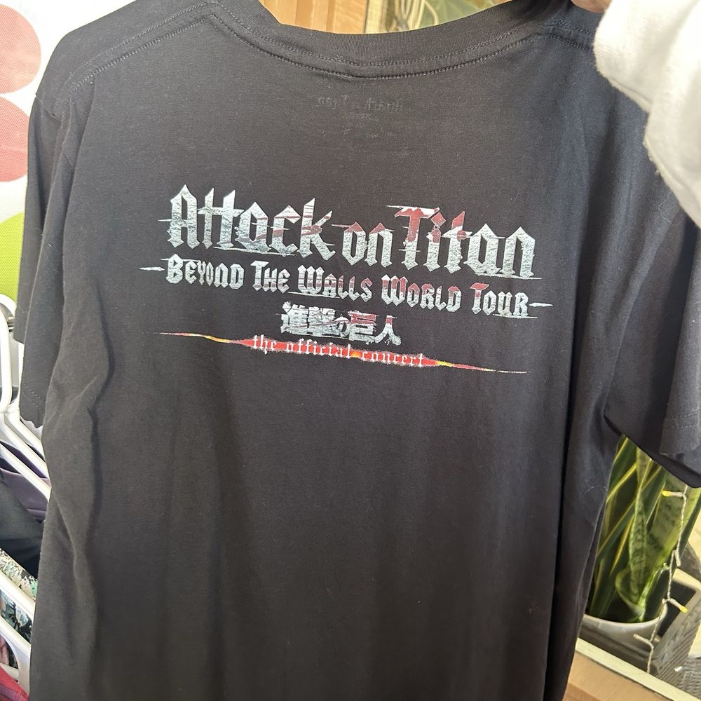 Bloom Again - Found an AoT shirt for $4!! I went to the concert back in April and retail was like $40!!! I ended up not getting it but SUCH a steal - Thrift Stores Near Me - Fountain Valley, California Bloom Again - Found an AoT shirt for $4!! I went to the concert back in April and retail was like $40!!! I ended up not getting it but SUCH a steal - Thrift Stores Near Me - Fountain Valley, California