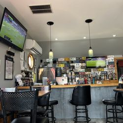 Bucky's Sit or Get - Bar area that is in the dining area.