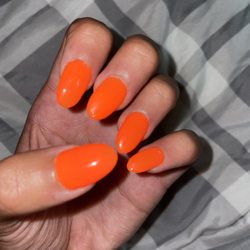 Nail Trix - My nails are not even coral. They're crooked, the paint job was subpar and filed wrong. I am so upset I paid $50 for these nails.