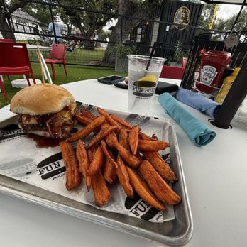 Fun Buns - PB & J burger - Food Trucks Near Me - Spring Branch, Texas Fun Buns - PB & J burger - Food Trucks Near Me - Spring Branch, Texas