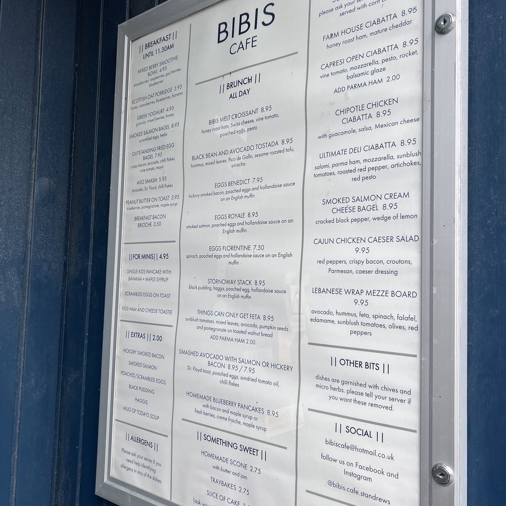 Bibi's Cafe - Cafes Near Me - Saint Andrews, FIF