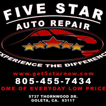 5 Star Auto Repair - Auto Repair Near Me - Goleta, California 5 Star Auto Repair - Auto Repair Near Me - Goleta, California