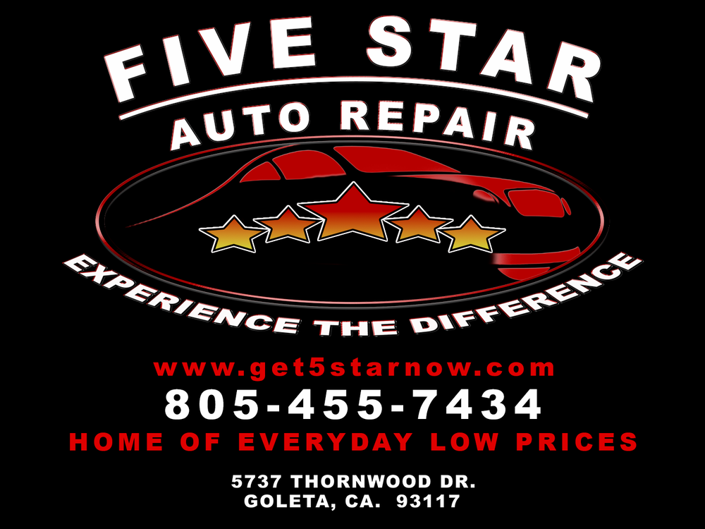 5 STAR AUTO REPAIR Updated June 2024 5737 Thornwood Dr, Goleta