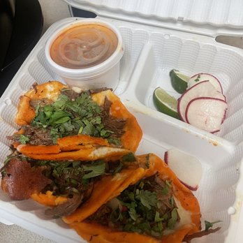 My Taco House - 3 Birria Quesa Tacos with Consomme (Birria Quesatacos) - Tacos Near Me - Modesto, California My Taco House - 3 Birria Quesa Tacos with Consomme (Birria Quesatacos) - Tacos Near Me - Modesto, California