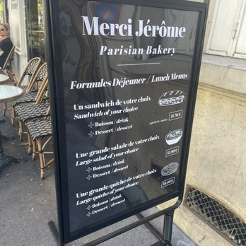 Merci Jérôme - Bakeries Near Me - Paris, 75