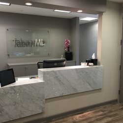 Mehryar Ray Taban MD - Oculoplastic Surgeon - Front office desk at Dr. Taban's Beverly Hills office.
