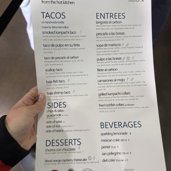 Holbox - Menu - Latin American Near Me - Los Angeles, California Holbox - Menu - Latin American Near Me - Los Angeles, California