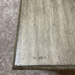 Paul's Furniture Outlet - The damaged face plate on the new drawer.