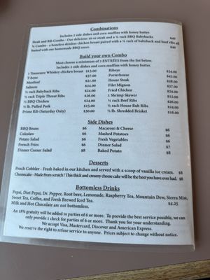 Menu photo 2 The Rib Co. Twentynine Palms, CA Menu photo 2 The Rib Co. Twentynine Palms, CA
