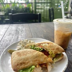 Coffee Rani - Pesto-Crusted Chicken Sandwich