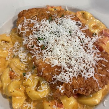 Chef Alfredo's Ristorante Italiano - Tortellini with vodka sauce and chicken parm - Italian Near Me - Cedar City, Utah Chef Alfredo's Ristorante Italiano - Tortellini with vodka sauce and chicken parm - Italian Near Me - Cedar City, Utah