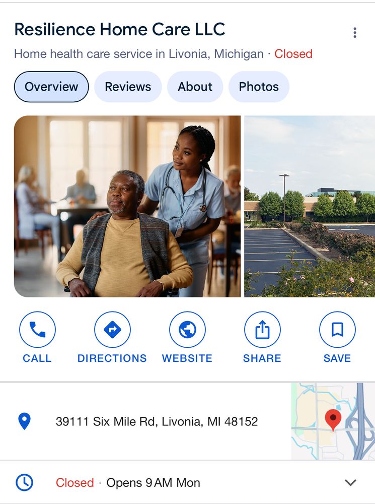 Resilience Home Care - home care agency in Livonia, MI