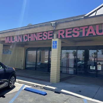 New Mulan Chinese Restaurant - the front of the restaurant - Chinese Near Me - Indio, California