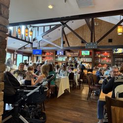 Cinders Wood Fire Grill - Inside