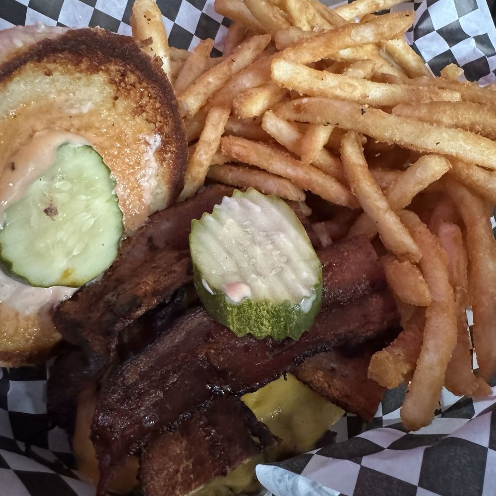 Saint Bibiana - Bibiana Burger + bacon - Salad Near Me - Milwaukee, Wisconsin