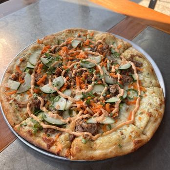 Iron Goat Brewing - Spicy Banh Mi Pizza - Breweries Near Me - Spokane, Washington Iron Goat Brewing - Spicy Banh Mi Pizza - Breweries Near Me - Spokane, Washington