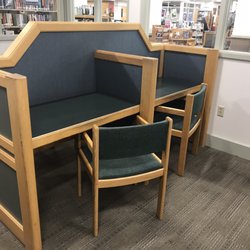 Taylorsville Library - Salt Lake County Library Services - Cubicles in the quiet study section