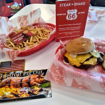 Steak ’n Shake - Burgers Near Me - Woodhaven, Michigan