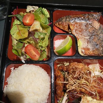 Dozo - Mackerel and chicken thigh bento - Japanese Near Me - London, XGL