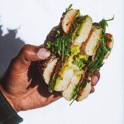 Arbuckle Craft Coffee - The BLAT: bacon, lettuce, avocado, tomato jam