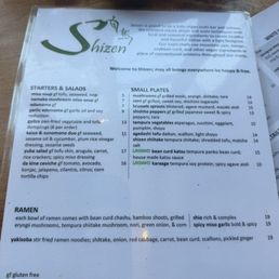 Menu Menu