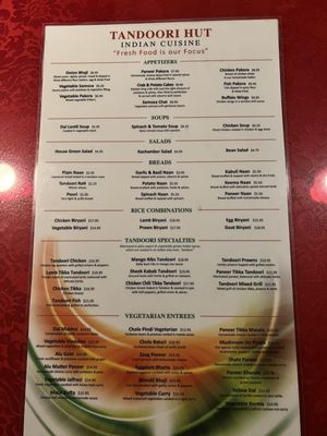 Menu photo 3 Tandoori Hut Seattle, WA Menu photo 3 Tandoori Hut Seattle, WA