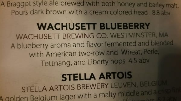 Menu photo 8 John Brewer's Tavern Waltham, MA Menu photo 8 John Brewer's Tavern Waltham, MA