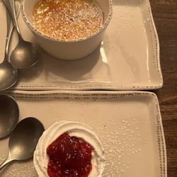Fire 2 Fork - Strawberry cheesecake, creme brulee