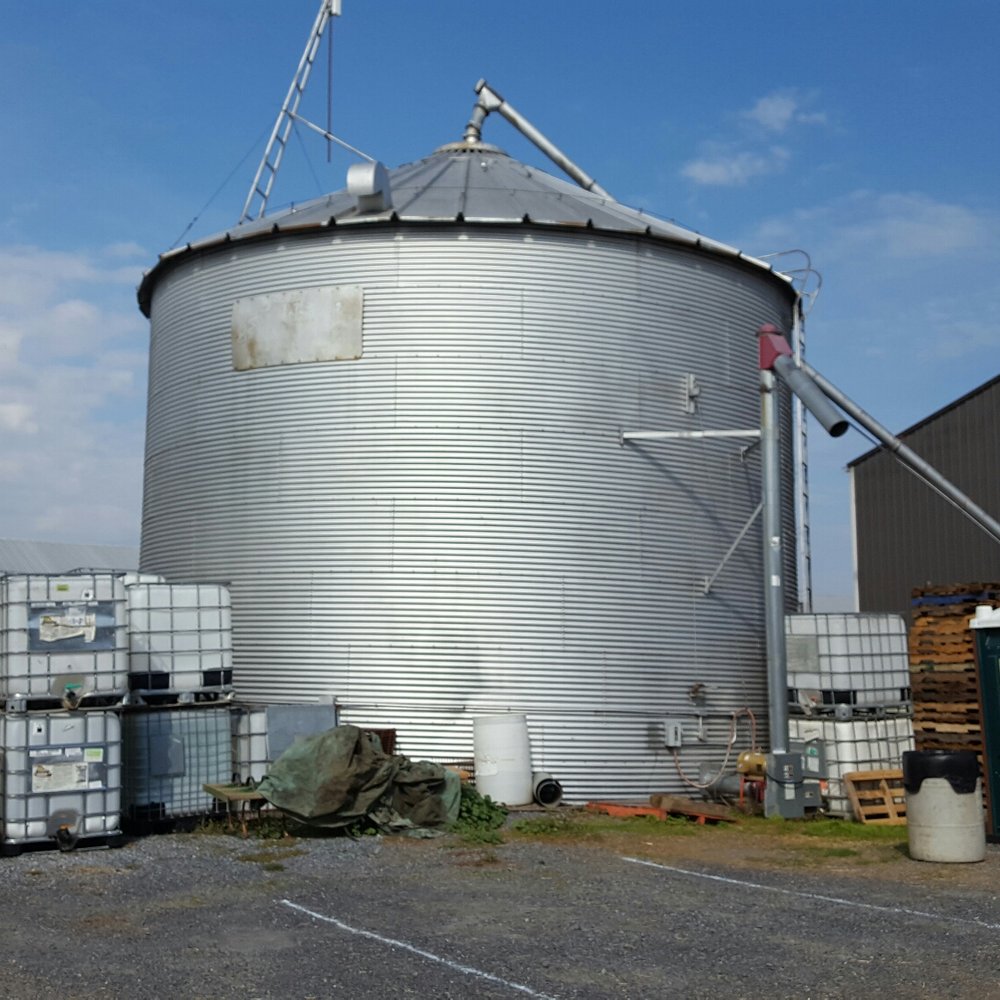 Heidel Hollow Farm - a large silo and other items - Farmers Market Near Me - Slatington, Pennsylvania