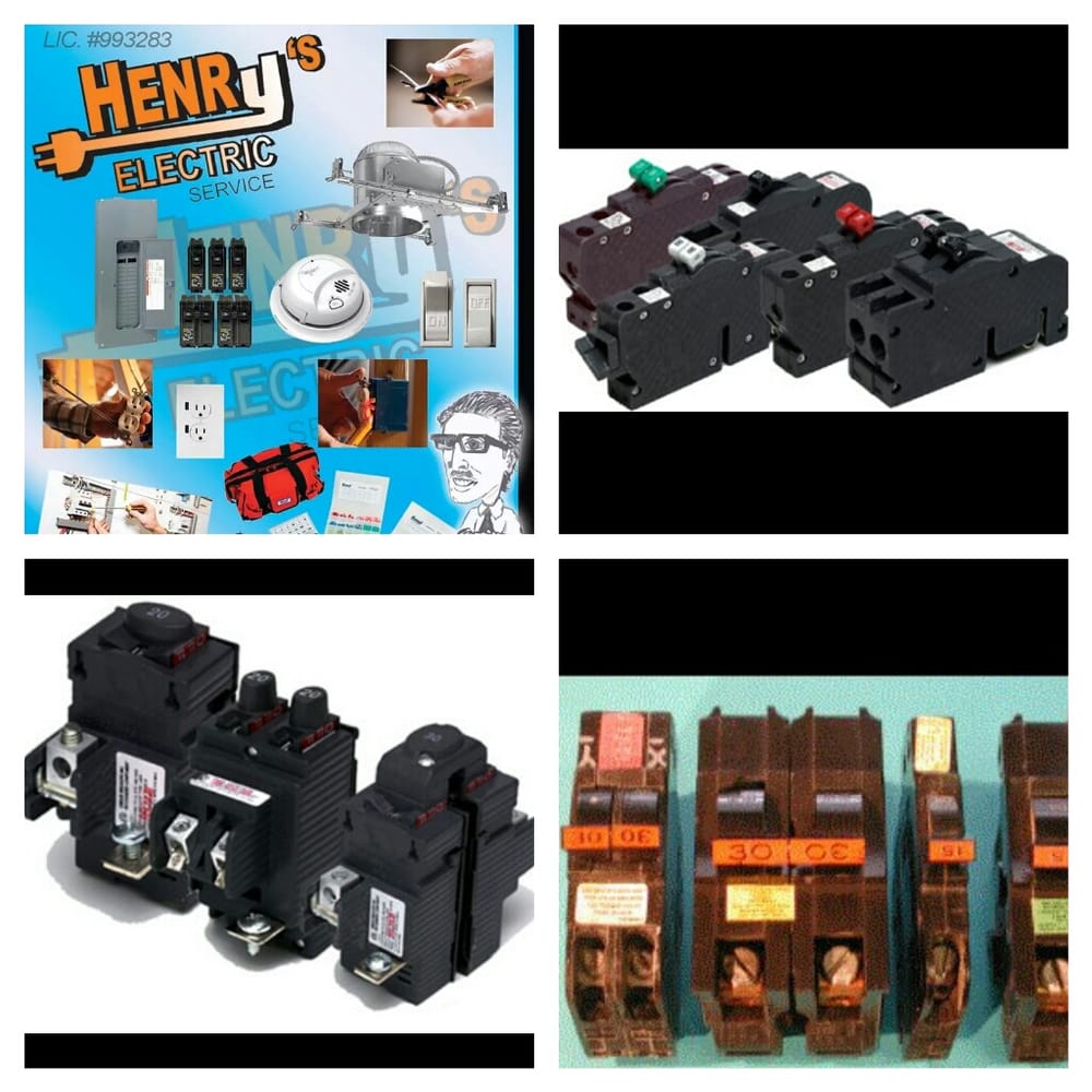 Slide of Henry's Electric Service