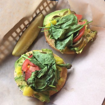 Bagel Sphere - Build your own veggie on jalapeño bagel - Bagels Near Me - Eugene, Oregon