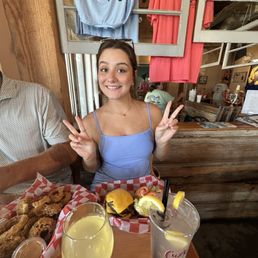 My sister and her food