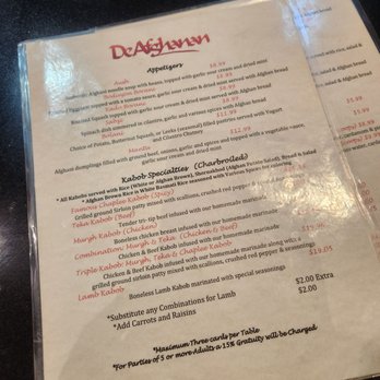 DeAfghanan Cuisine - Afghan Near Me - Fremont, California DeAfghanan Cuisine - Afghan Near Me - Fremont, California