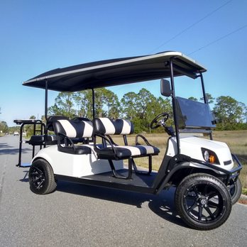 Golf Carts of St. Augustine - 6 passenger EZ-GO TXT. - Golf Cart Dealers Near Me - St. Augustine, Florida Golf Carts of St. Augustine - 6 passenger EZ-GO TXT. - Golf Cart Dealers Near Me - St. Augustine, Florida