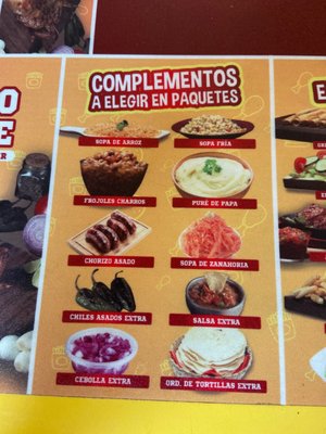 Menu photo 2 El Pollo Feliz Puerto Vallarta, JAL