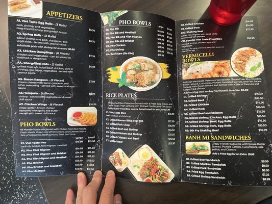 Menu photo 1 Pho Viet Tastes Spring, TX Menu photo 1 Pho Viet Tastes Spring, TX