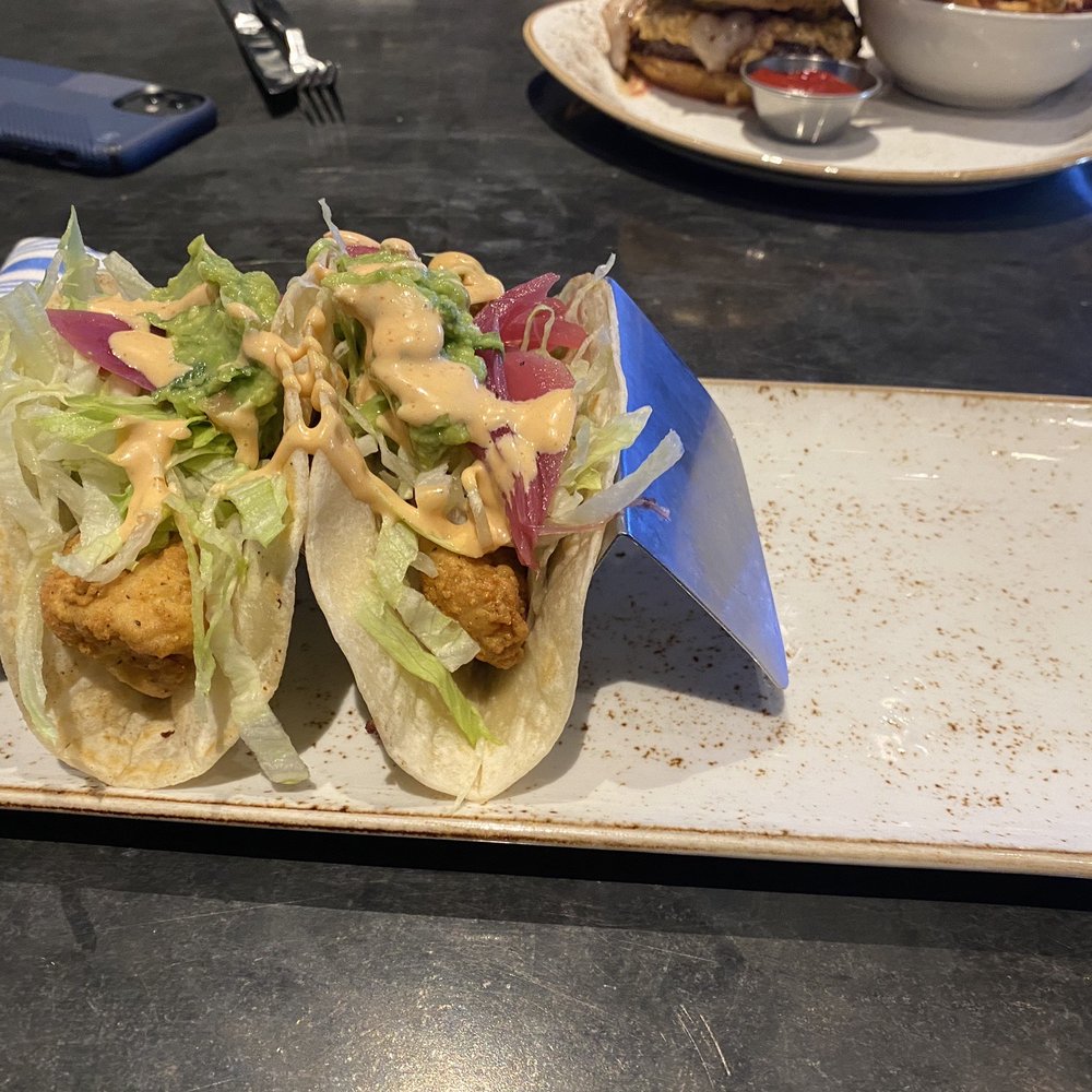 State Fare Kitchen & Bar - Fish tacos - New American Near Me - Houston, Texas State Fare Kitchen & Bar - Fish tacos - New American Near Me - Houston, Texas