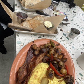 The Penmar - Egg breakfast the bacon was great, it was all good - American Near Me - Venice, California The Penmar - Egg breakfast the bacon was great, it was all good - American Near Me - Venice, California