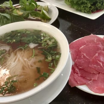 Pho La Jolla - Rare steak...meat on side - Vietnamese Near Me - La Jolla, California